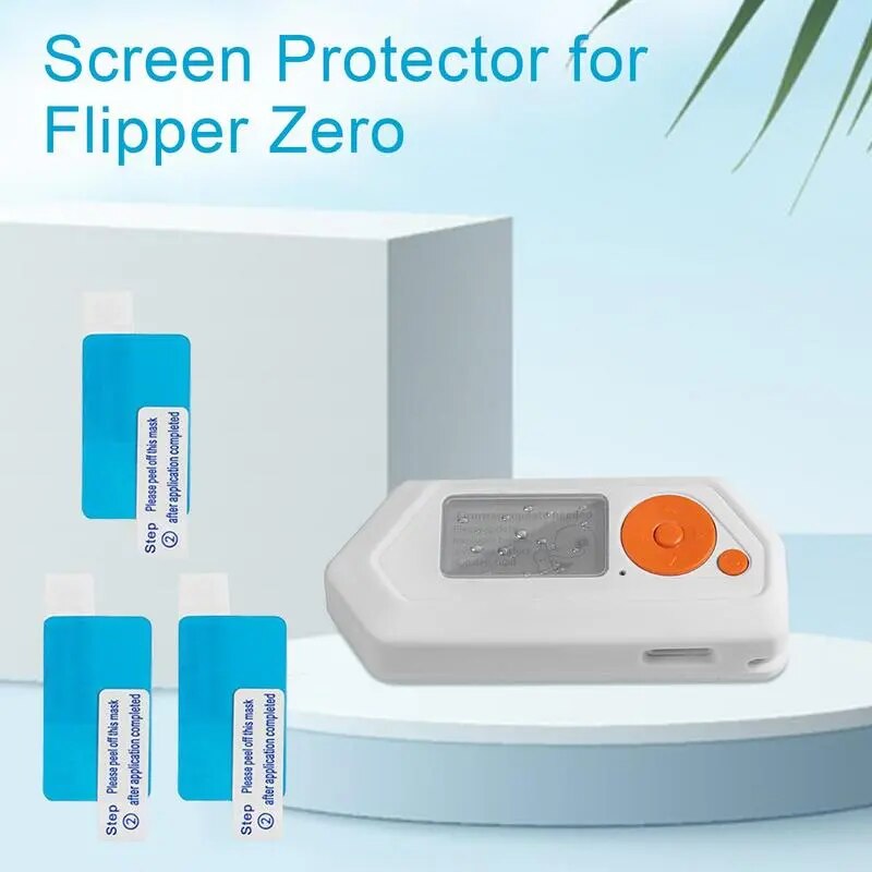 *NEW* Accessory - Screen Cover 3Pcs Screen Protector For Flipper Zero