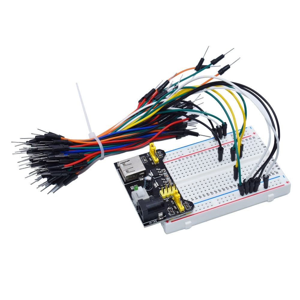 GPIO - NEW MB-102 MB102 Breadboard 400 830 Point Solderless PCB Bread Board Test Develop DIY for arduino laboratory SYB-830