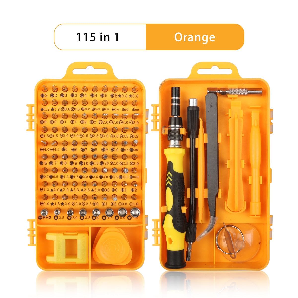 Tools - Computer Repair Kit,122 in 1 Magnetic Laptop Screwdriver Kit, Precision Screwdriver Set, Small Impact Screw Driver Set with Case