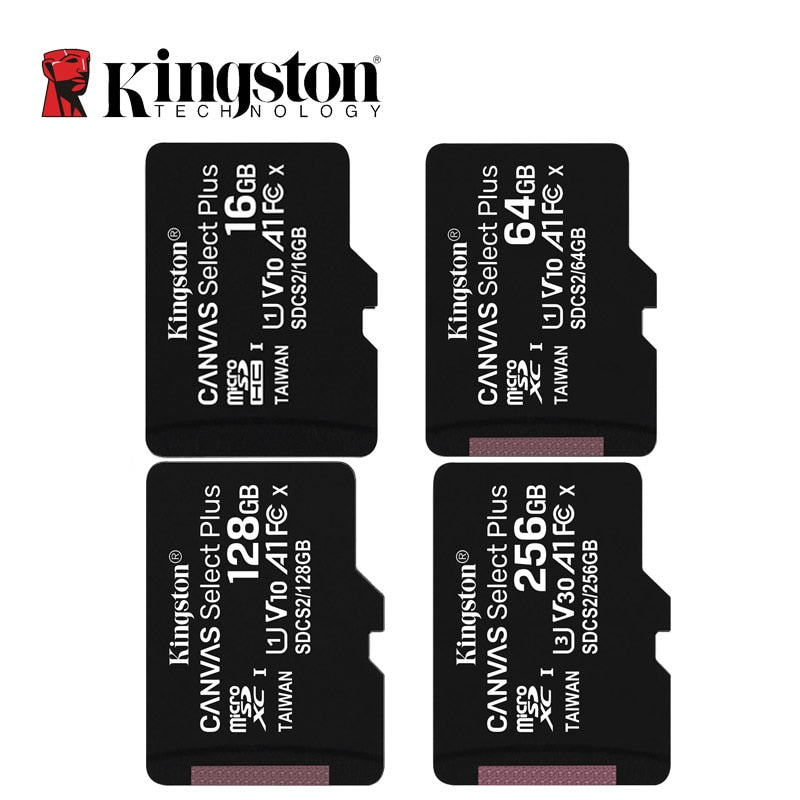 Storage - Kingston Memory Card 32GB/64GB/128GB Micro SD TF MicroSD SDCS2 100MB/S Reading Speed Class 10 Flash Card SD