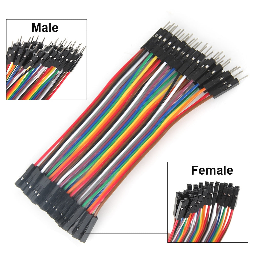 GPIO - 40PIN Cable Dupont Line 10cm 20cm 30cm Male to Male Female to Female Male to FeMale Jumper Dupont Wire Cable For PCB DIY KIT