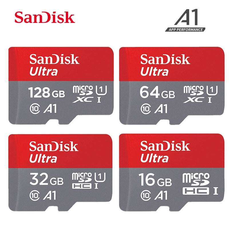 Storage - SanDisk Ultra Micro SD Card 16GB 32GB 64GB 128GB MicroSDHC Memory Card  MicroSDXC EXTREME/Extreme PRO V30 U3 4K UHD TF Card