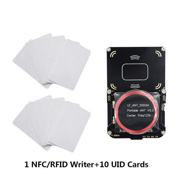 NFC/RFID - Proxmark3 Easy NFC RFID Duplicator Writer USB Reader Copier Changeable Card Mfoc Card Clone Crack