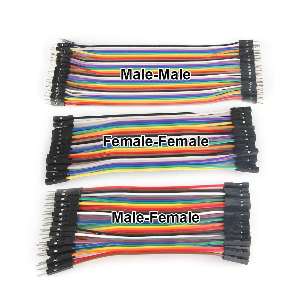 GPIO - 40PIN Cable Dupont Line 10cm 20cm 30cm Male to Male Female to Female Male to FeMale Jumper Dupont Wire Cable For PCB DIY KIT