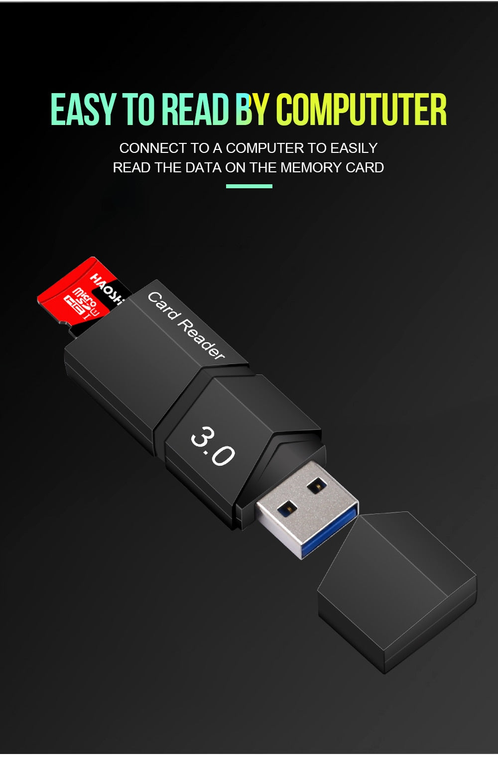 Storage - High speed USB 3.0 Micro SD Card Reader