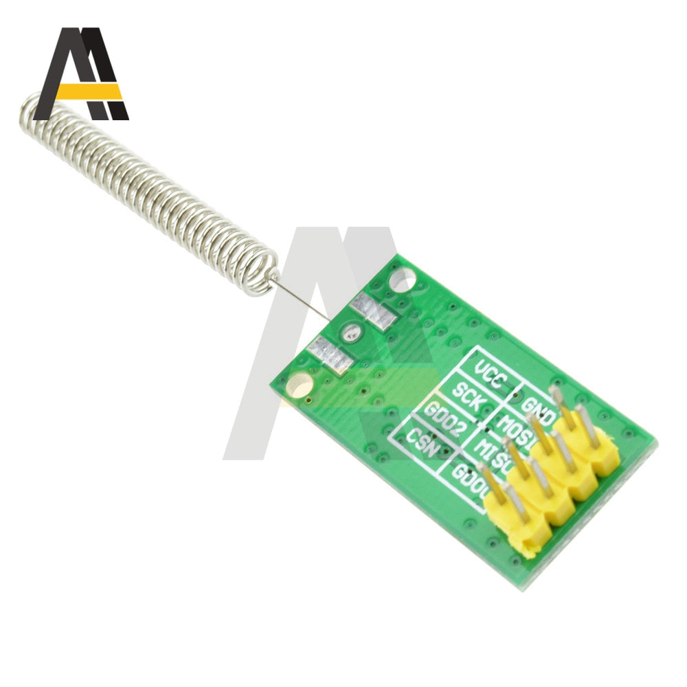 GPIO - CC1101 10mW Wireless Module 433MHZ 868MHZ 1.8-3.6V Long Distance Transmission With SMA Antenna Wireless Transceiver Module