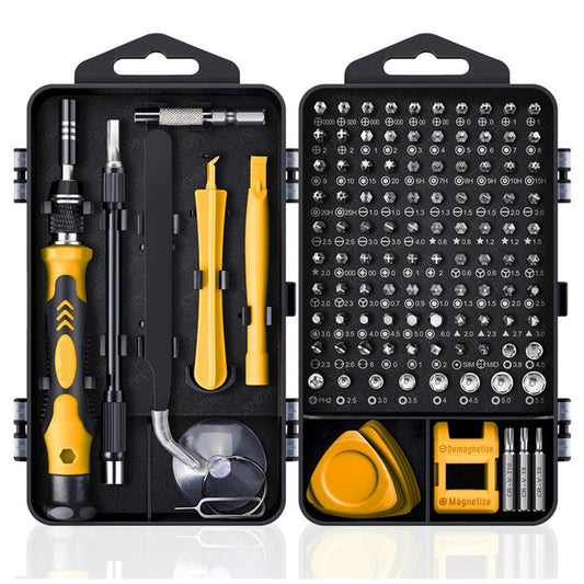 Tools - Computer Repair Kit,122 in 1 Magnetic Laptop Screwdriver Kit, Precision Screwdriver Set, Small Impact Screw Driver Set with Case