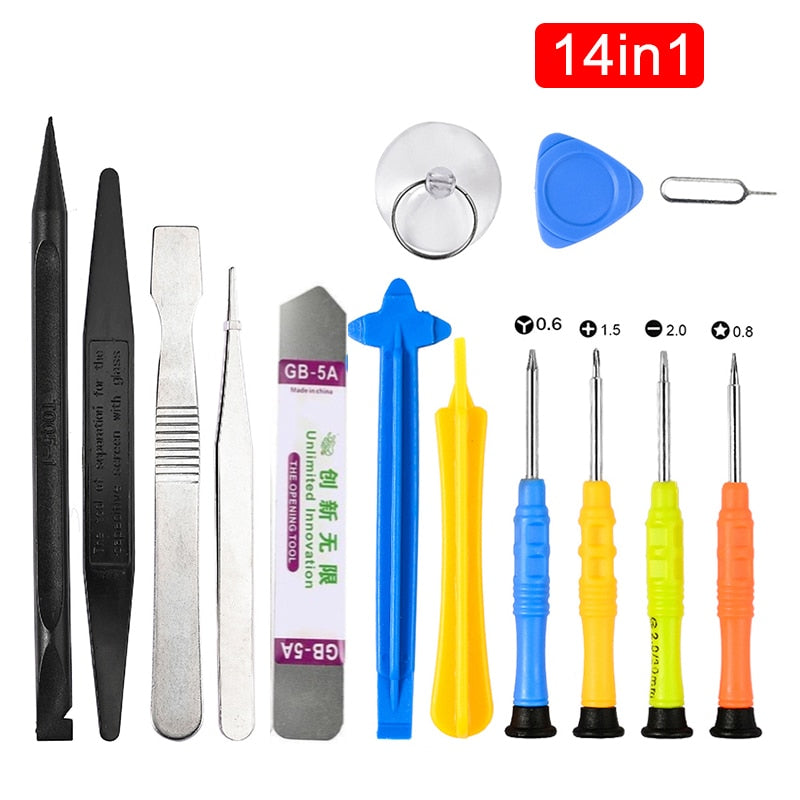 Tools - 8-24PCS Phone Repair Tool Open Pry Bar Screen Disassembly Screwdriver Kit for iPhone 13 12 8 7 6S 6 Manual Disassembly Tool Kit