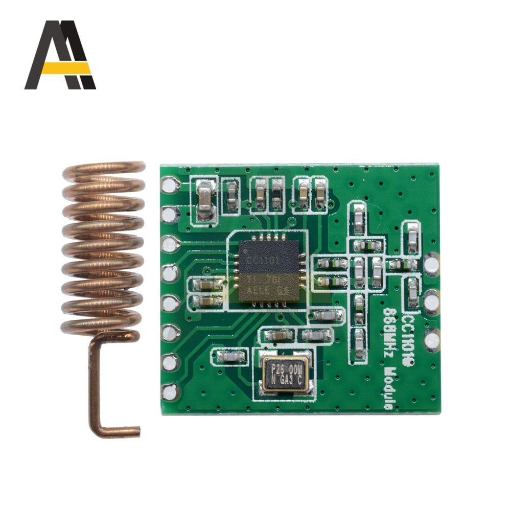 GPIO - CC1101 10mW Wireless Module 433MHZ 868MHZ 1.8-3.6V Long Distance Transmission With SMA Antenna Wireless Transceiver Module