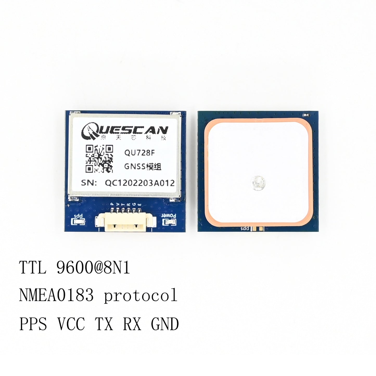 GPIO - GNSS GPS Module Integrated Antenna Positioning 51 stm32 UNO Raspberry Pi GPS Module,PPS TX RX VCC GND,G7020-KT,NMEA0183,3.3-5.0V