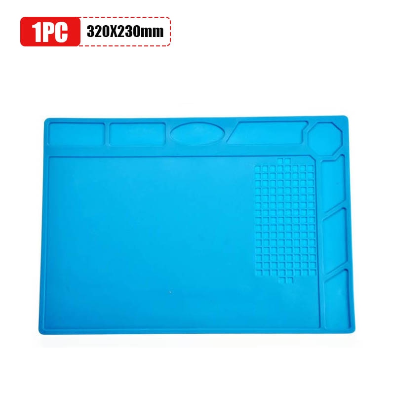 Tools - ESD Heat Insulation Soldering Mat Computer Phone Repair Tool Kit Working Silicone Repair Pad Heat resistant Maintenance Platform