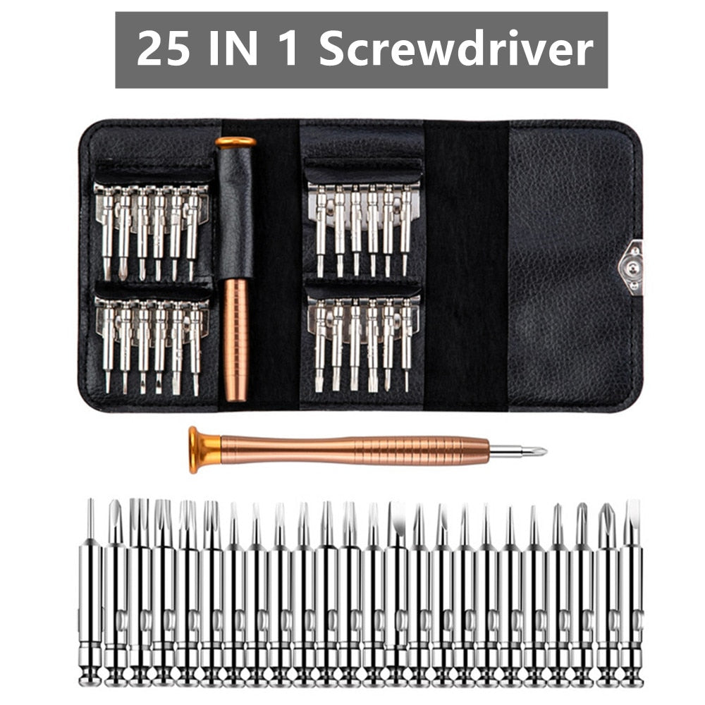 Tools - Computer Repair Kit,122 in 1 Magnetic Laptop Screwdriver Kit, Precision Screwdriver Set, Small Impact Screw Driver Set with Case