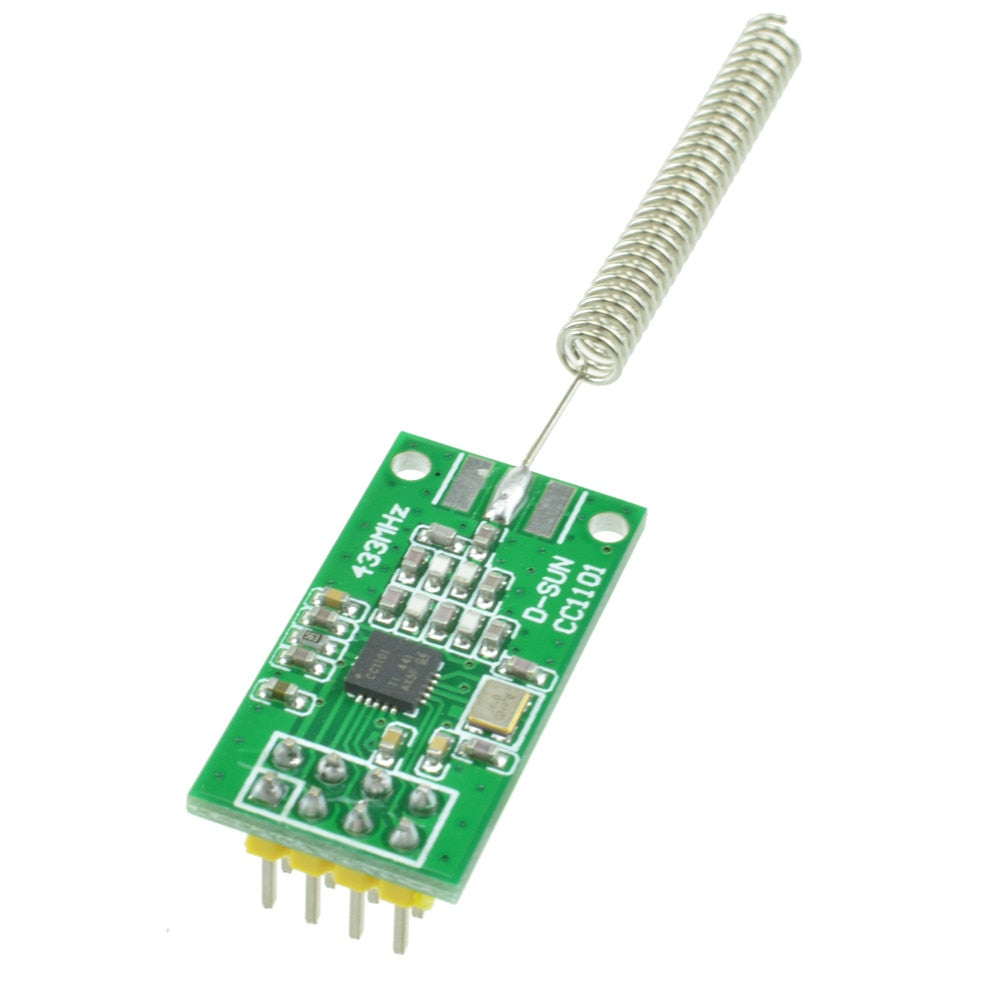 GPIO - CC1101 10mW Wireless Module 433MHZ 868MHZ 1.8-3.6V Long Distance Transmission With SMA Antenna Wireless Transceiver Module