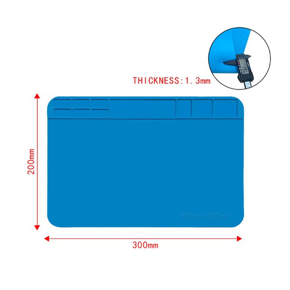 Tools - ESD Heat Insulation Soldering Mat Computer Phone Repair Tool Kit Working Silicone Repair Pad Heat resistant Maintenance Platform