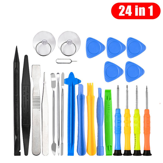 Tools - 8-24PCS Phone Repair Tool Open Pry Bar Screen Disassembly Screwdriver Kit for iPhone 13 12 8 7 6S 6 Manual Disassembly Tool Kit