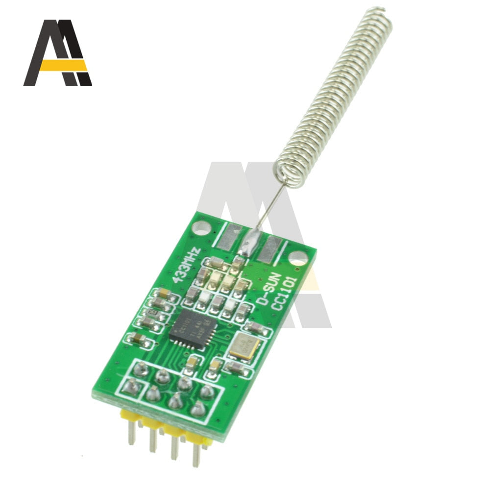 GPIO - CC1101 10mW Wireless Module 433MHZ 868MHZ 1.8-3.6V Long Distance Transmission With SMA Antenna Wireless Transceiver Module